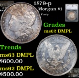 1879-p Morgan Dollar $1 Grades Select Unc DMPL By SEGS