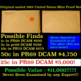 Original sealed 1962 United States Mint Proof Set