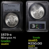 PCGS 1879-s Morgan Dollar $1 Graded ms64 By PCGS