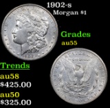 1902-s Morgan Dollar $1 Grades Choice AU