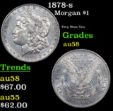 1878-s Morgan Dollar $1 Grades Choice AU/BU Slider