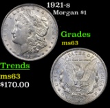 1921-s Morgan Dollar $1 Grades Select Unc