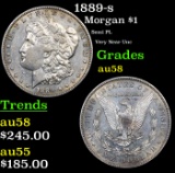 1889-s Morgan Dollar $1 Grades Choice AU/BU Slider