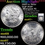 ***Auction Highlight*** 1882-cc Morgan Dollar Near TOP POP! $1 Grades Gem++ Unc By SEGS (fc)