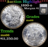 ***Auction Highlight*** 1890-o Morgan Dollar $1 Graded ms66 By SEGS (fc)