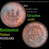 1837 Millions For Defence/Substitute For Shin Plasters Hard Times Token HT-56 1c Grades Choice AU/BU