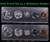 1958 Proof Set In a Whitman Holder