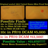 Original sealed 1964 United States Mint Proof Set
