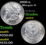 1900-o Morgan Dollar $1 Grades Choice+ Unc