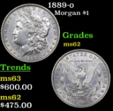 1889-o Morgan Dollar $1 Grades Select Unc