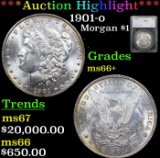 ***Auction Highlight*** 1901-o Morgan Dollar $1 Graded ms66+ By SEGS (fc)