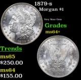 1879-s Morgan Dollar $1 Grades Choice+ Unc