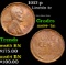 1917-p Lincoln Cent 1c Grades Choice+ Unc BN