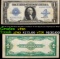 1923 $1 Large Size Blue Seal Silver Certificate, Fr-237 Signatures of Speelman & White Grades vf++