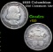 1893 Columbian Old Commem Half Dollar 50c Grades vf+
