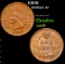 1908 Indian Cent 1c Grades Choice AU/BU Slider