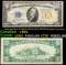 1934A $10 Silver Certificate North Africa WWII Emergency Currency Grades vf+