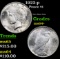 1922-p Peace Dollar $1 Grades Choice+ Unc