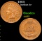 1905 Indian Cent 1c Grades Select AU
