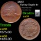 1857 Flying Eagle Cent 1c Graded au58 By SEGS