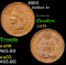1892 Indian Cent 1c Grades Choice AU/BU Slider