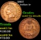 1897 Indian Cent 1c Grades unc details bn