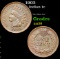 1903 Indian Cent 1c Grades Choice AU/BU Slider