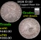 1828 Capped Bust Half Dollar O-117 50c Graded xf45 details BY SEGS