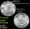 1947-d Walking Liberty Half Dollar 50c Grades Select+ Unc