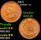 1907 Indian Cent 1c Grades Select Unc RB