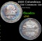 1893 Columbian Old Commem Half Dollar 50c Grades xf+