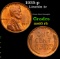 1935-p Lincoln Cent 1c Grades GEM Unc RB