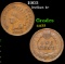 1903 Indian Cent 1c Grades Select AU