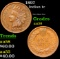 1897 Indian Cent 1c Grades Choice AU/BU Slider