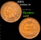 1901 Indian Cent 1c Grades Choice AU/BU Slider