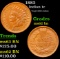 1882 Indian Cent 1c Grades Select Unc BN