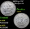 1878-p 7tf Morgan Dollar $1 Grades Choice AU