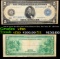 1914 $5 Large Size Blue Seal Federal Reserve Note, New York, NY  2-B Fr-851 Grades vf, very fine