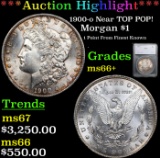 ***Auction Highlight*** 1900-o Morgan Dollar Near TOP POP! $1 Graded ms66+ By SEGS (fc)