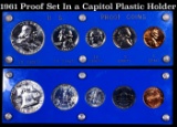 1961 Proof Set In a Capitol Plastic Holder
