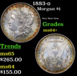 1883-o Morgan Dollar $1 Grades Choice+ Unc