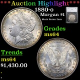 ***Auction Highlight*** 1880-o Morgan Dollar 1 Graded MS64 by SEGS (fc)