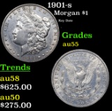 1901-s Morgan Dollar $1 Grades Choice AU