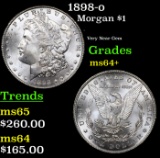 1898-o Morgan Dollar $1 Grades Choice+ Unc