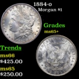1884-o Morgan Dollar 1 Grades GEM+ Unc