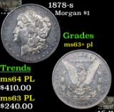 1878-s Morgan Dollar $1 Grades Select Unc+ PL