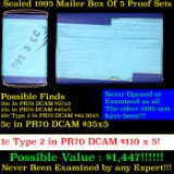 Original sealed box 5- 1995 United States Mint Proof Sets