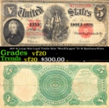 1907 $5 Large Size Legal Tender Note 