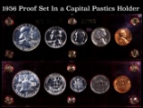 1956 Proof Set In a capital plastic Holder.