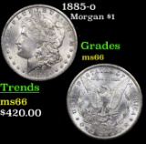 1885-o Morgan Dollar $1 Grades GEM+ Unc